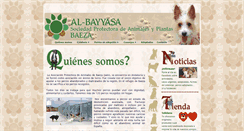 Desktop Screenshot of animalesdebaeza.org