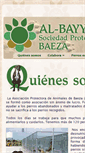 Mobile Screenshot of animalesdebaeza.org